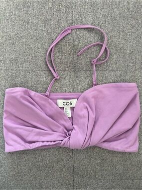 COS Lavender Halter Twist Bandeau